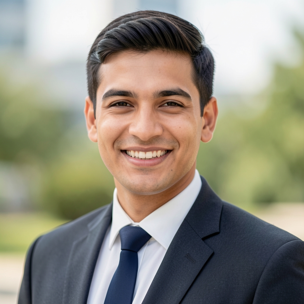 Rajesh Menon, CEO of SkyPlay Entertainment, smiling professional headshot
